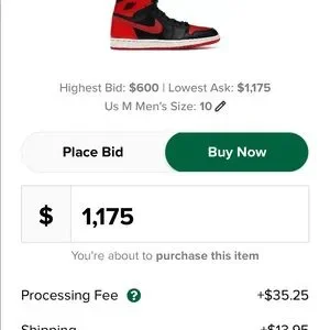 jordan Nike | Shoes | Selling A Pair Of 20 Bred1s In  display picture 2